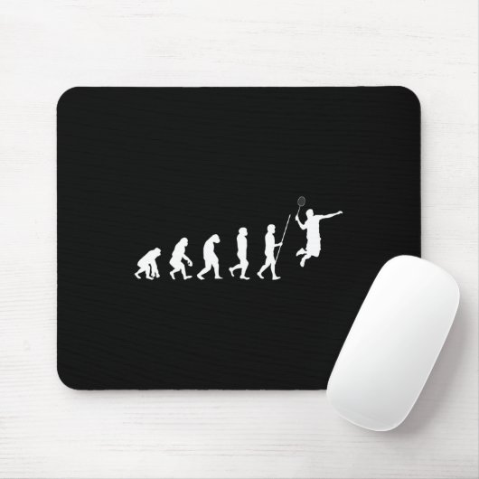 Evolution Badminton Shuttle Badminton Player Gift Muismat (Met muis)