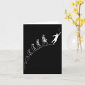 Evolution Badminton Shuttle Kunst Sporten  Kaart (Gele Bloem)