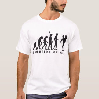 evolution baseball t-shirt