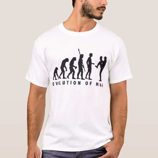 evolution baseball t-shirt (Voorkant)