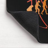 Evolution Basketbal Speler Ball Game Hoops Muismat (Hoek)