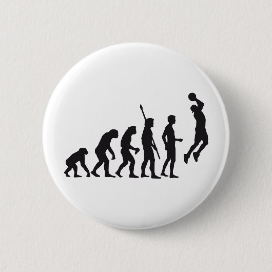 evolution basketball ronde button 5,7 cm (Voorkant)