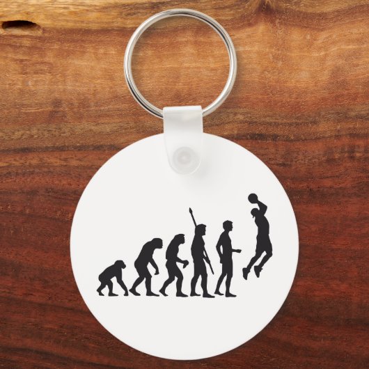evolution basketball sleutelhanger (Voorkant)