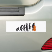 evolution bass bumpersticker (Op auto)