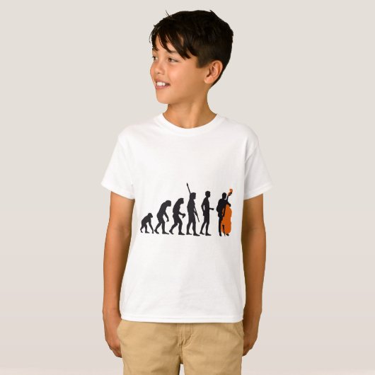 evolution bass t-shirt (Voorkant volledig)