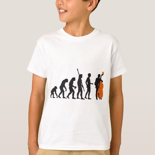 evolution bass t-shirt (Voorkant)