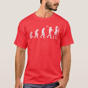 Evolution Bassklarinet Marching Band Muziek cadeau T-shirt
