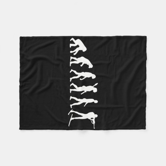 Evolution Biathlon Fleece Deken (Voorkant (Horizontaal))