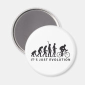 evolution bicycle magneet (Voorkant / Achterkant)