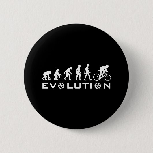 Evolution Bike Black Ronde Button 5,7 Cm (Voorkant)