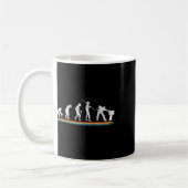 Evolution Biljart Grappige Vintage Koffiemok (Links)