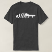 EVOLUTION Billiard pool table games sticks snooker T-shirt (Design voorkant)