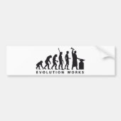 evolution blacksmith bumpersticker (Voorkant)