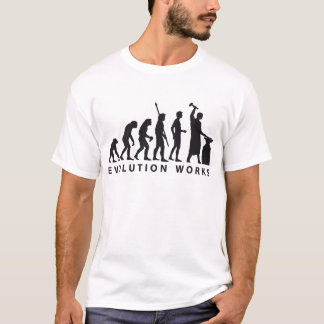 evolution blacksmith t-shirt