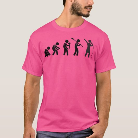 Evolution Born To Sing T-shirt (Voorkant)