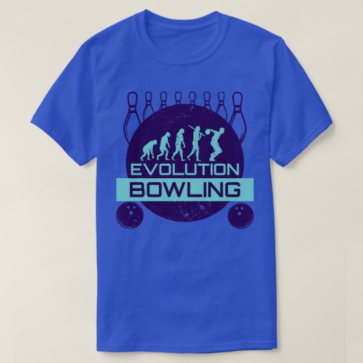 Evolution Bowling Strike Team League Spare (1) T-shirt (Design voorkant)