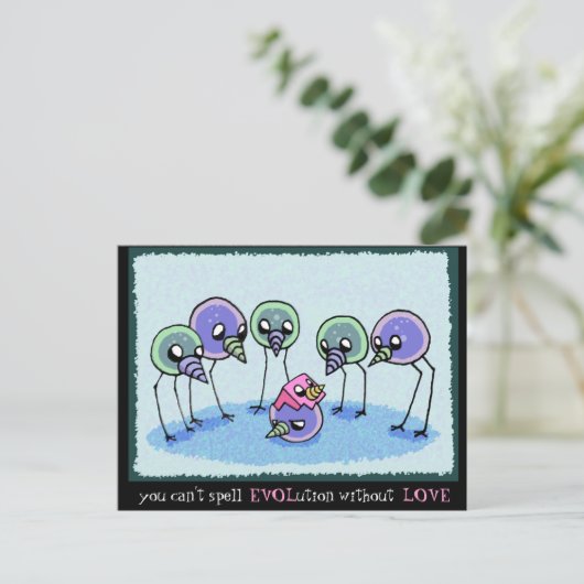 EVOLution Briefkaart (Staand voorkant)