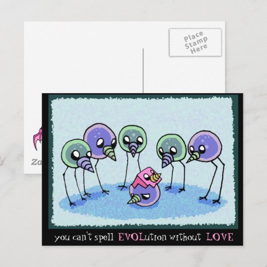 EVOLution Briefkaart (Voorkant / Achterkant)