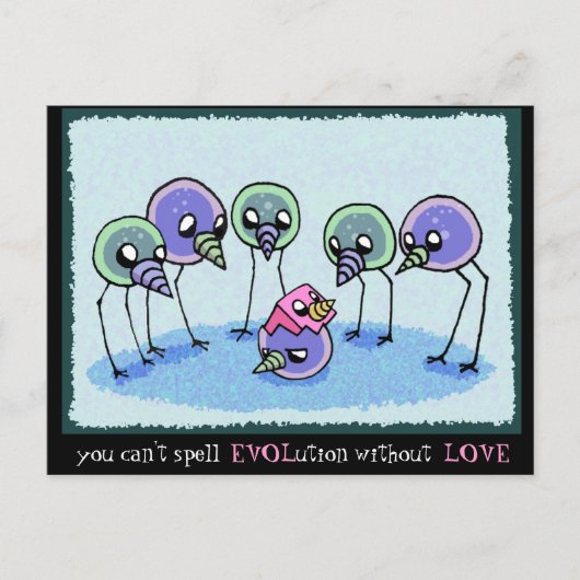 EVOLution Briefkaart (Voorkant)