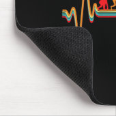 Evolution Bysketbyll Speler Byll Spel Heartbeat Ho Muismat (Hoek)