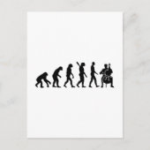 Evolution Cello Briefkaart (Voorkant)