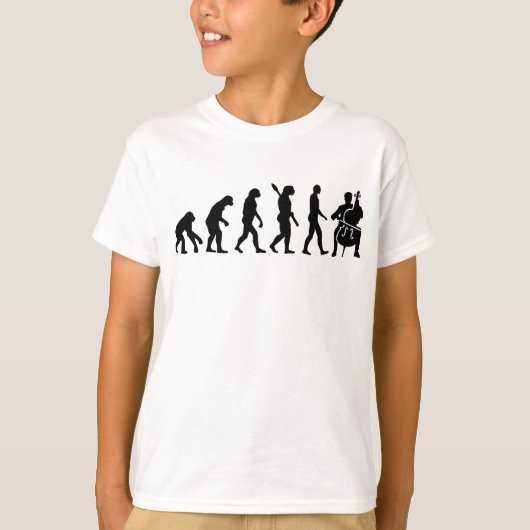Evolution Cello T-shirt (Voorkant)
