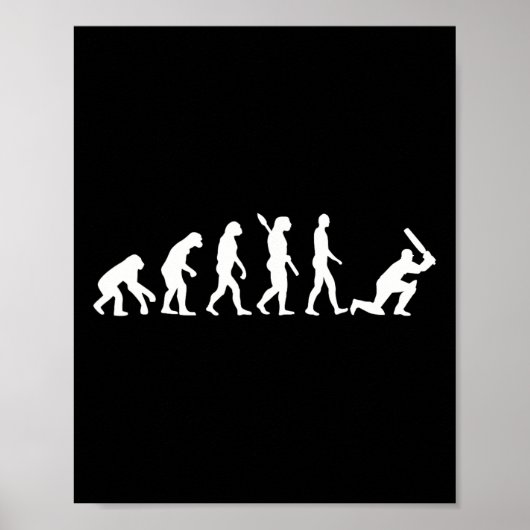 Evolution Cricket Speler 1 Poster (Voorkant)