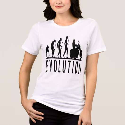 Evolution Dames T-Shirt (Voorkant)
