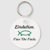 Evolution-Darwin Fish Sleutelhanger (Voorkant)