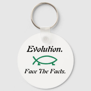 Evolution-Darwin Fish Sleutelhanger
