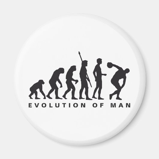 evolution discus thrower magneet (Voorkant)