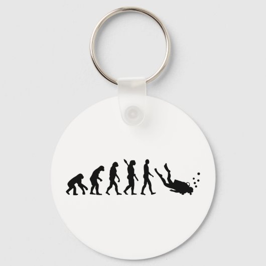 Evolution Diving Sleutelhanger (Voorkant)