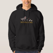 Evolution Doesn t Work Evolution Dinosaur Hoodie (Voorkant)
