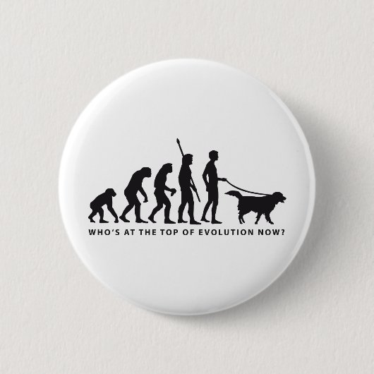 evolution dog ronde button 5,7 cm (Voorkant)
