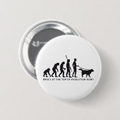 evolution dog ronde button 5,7 cm (Voorkant /achterkant)