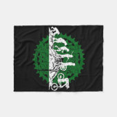 Evolution Downhill Mountain Bike Mtb Mountain Biki Fleece Deken (Voorkant (Horizontaal))