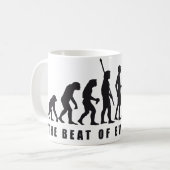 evolution drummer koffiemok (Voorkant links)