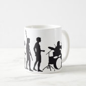 evolution drummer koffiemok (Voorkant rechts)