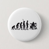 evolution drummer ronde button 5,7 cm (Voorkant)