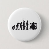 evolution drummer ronde button 5,7 cm (Voorkant)