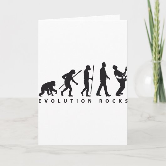 Evolution E-Guitar Rock Kaart (Voorkant)