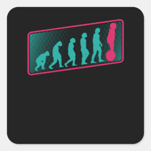 Evolution E Unicycle EUC Monowheel Vierkante Sticker