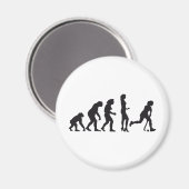 evolution female hockey magneet (Voorkant / Achterkant)