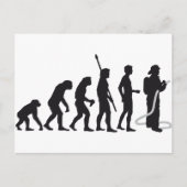 evolution firefighter briefkaart (Voorkant)
