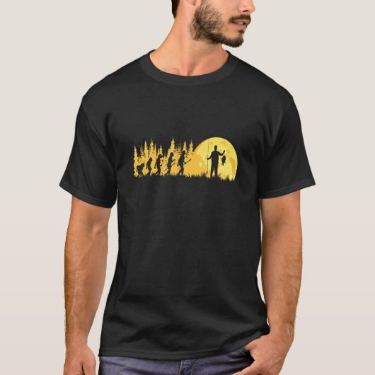 Evolution Fishing engel visser T-shirt (Voorkant)