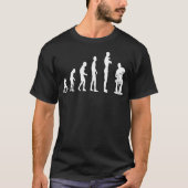 Evolution Funny Pottery T-shirt (Voorkant)