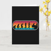 Evolution Gamer Computer Freak Geek Nerd Pc Game  Kaart (Gele Bloem)