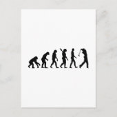 Evolution Golf Player Briefkaart (Voorkant)