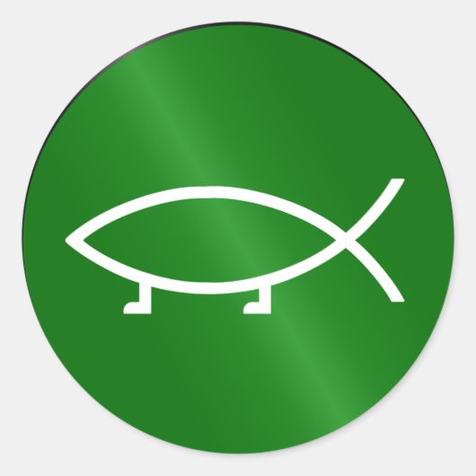 Evolution graphic Sticker (Voorkant)