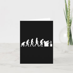 Evolution Grappige Retro Videogame Gamer Nerd Gift Kaart